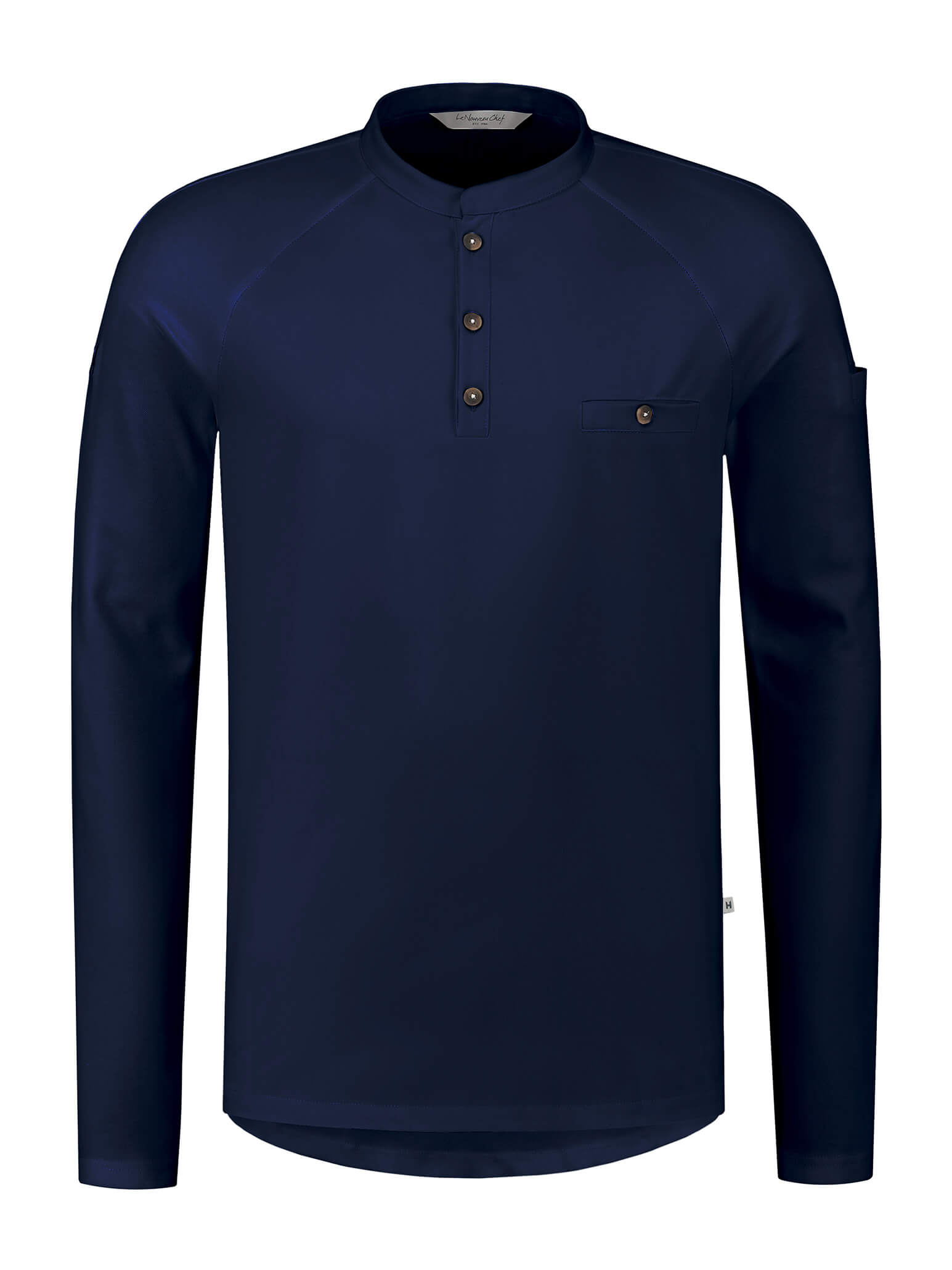 Chef Jacket Elias Patriot Blue by Le Nouveau Chef -  ChefsCotton