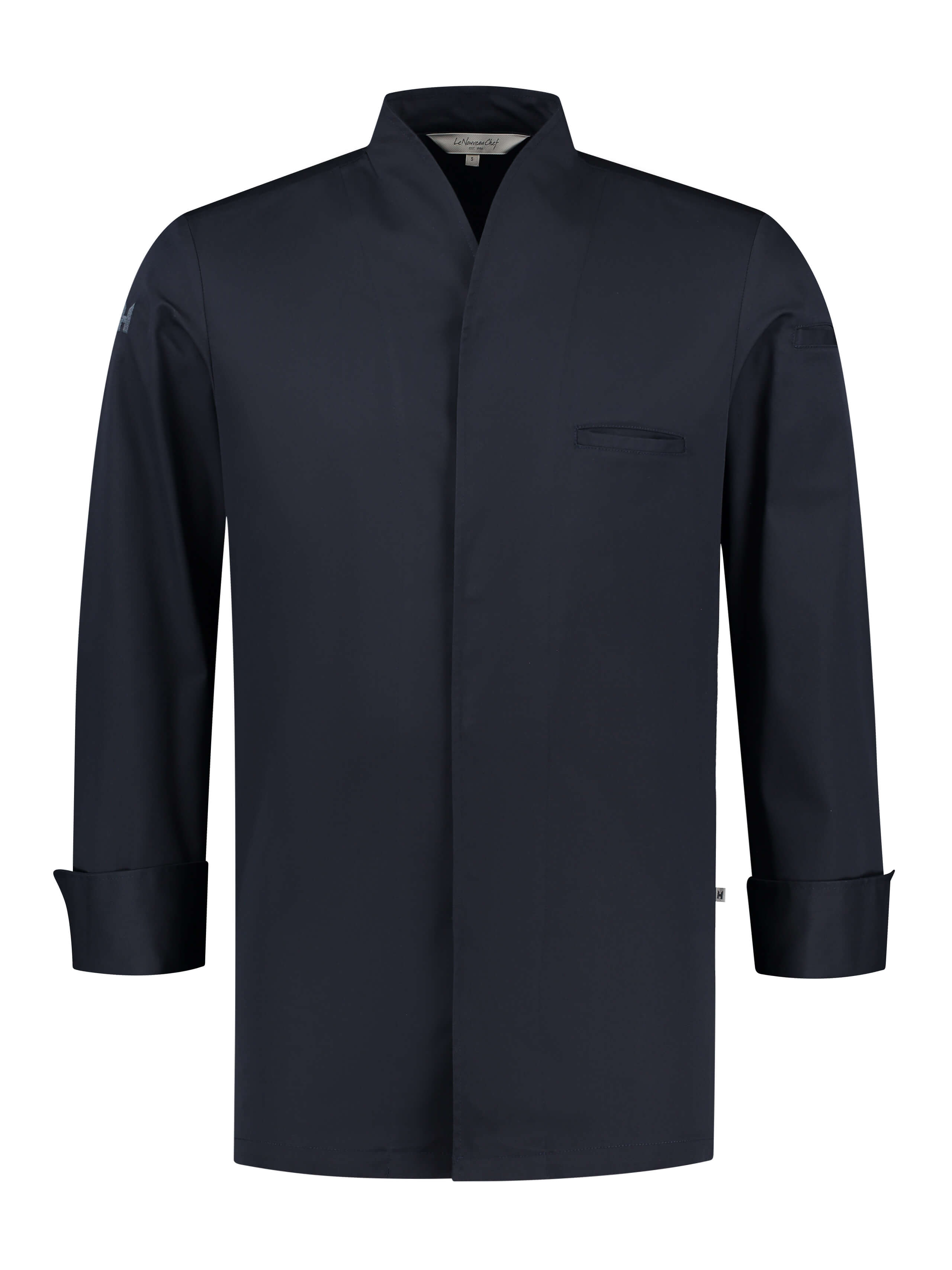 Chef Jacket Savio Deep Blue by Le Nouveau Chef -  ChefsCotton