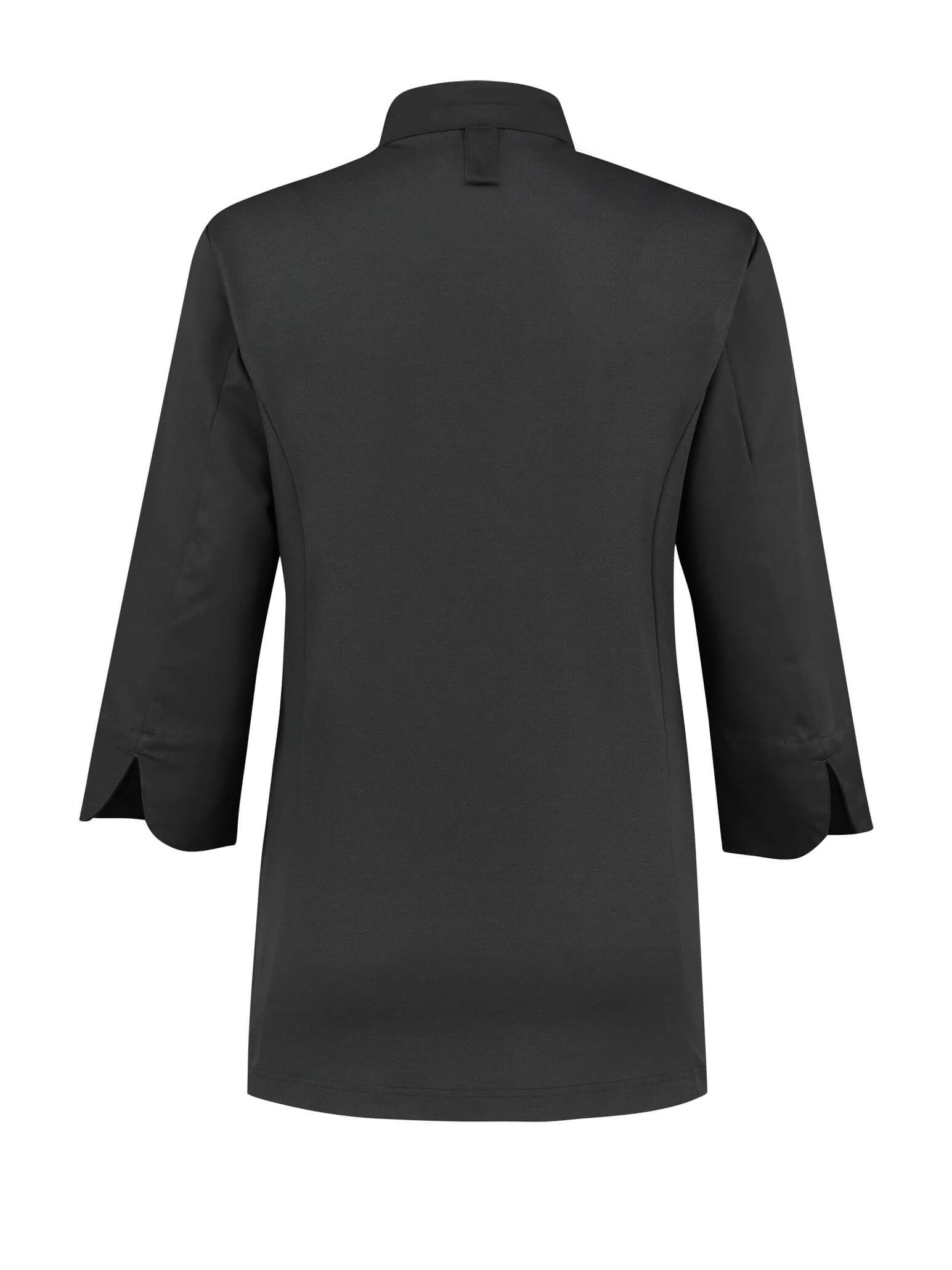 Chef Jacket Esmee Black by Le Nouveau Chef -  ChefsCotton