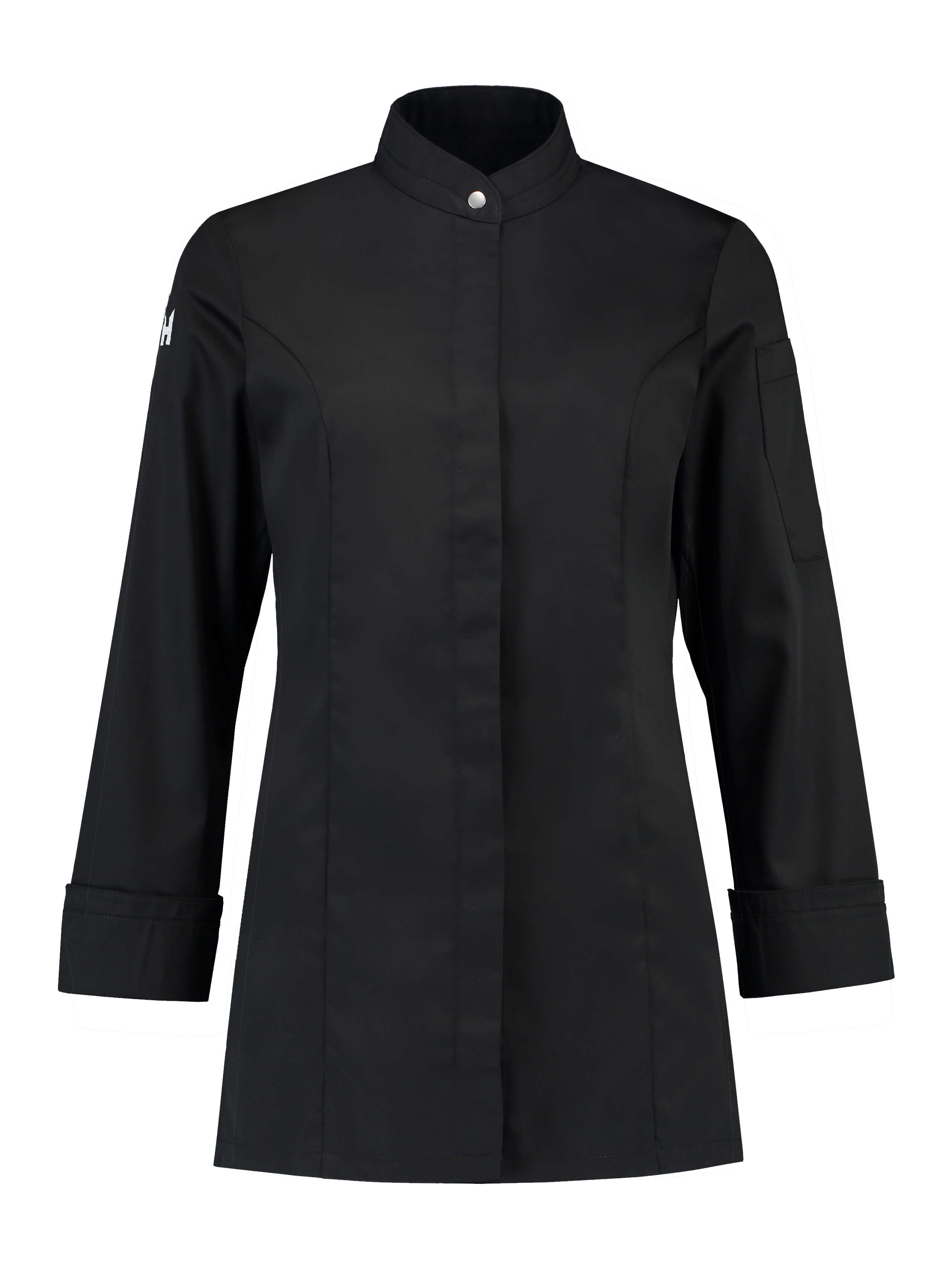 Chef Jacket Venus Black by Le Nouveau Chef -  ChefsCotton