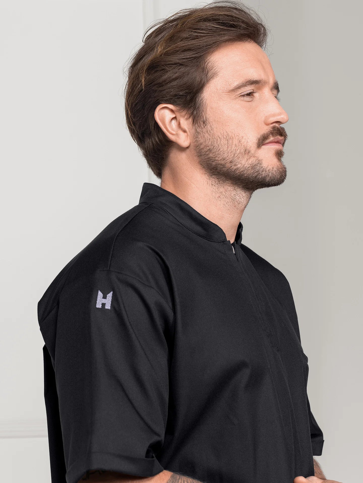 Chef T-shirt Henrique Black by Le Nouveau Chef -  ChefsCotton