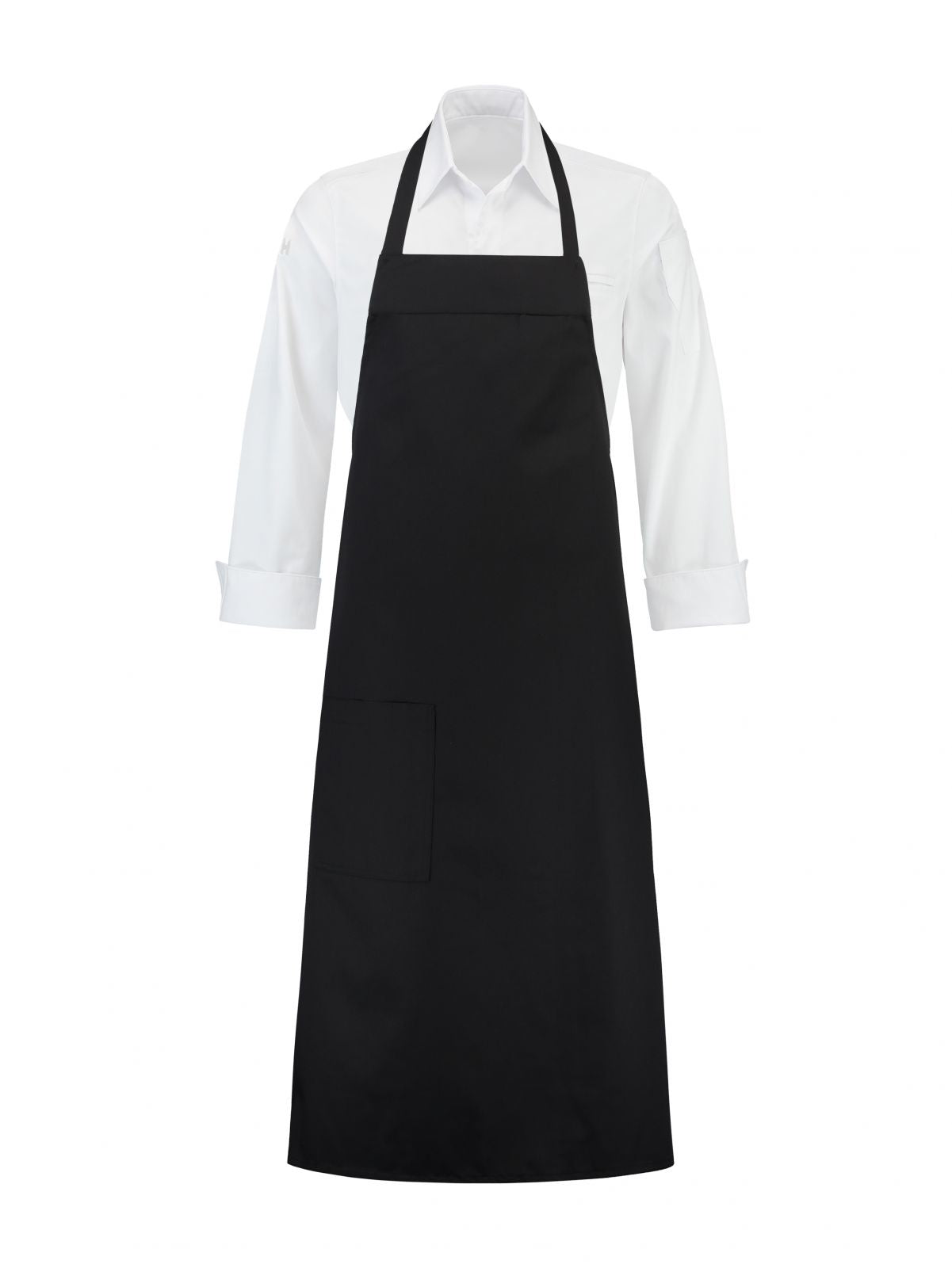 Bib Apron Peter Black by Le Nouveau Chef -  ChefsCotton